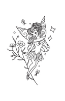 Сад цветочной феи. Раскраска антистресс — фото, картинка — 7