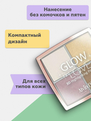 Палетка хайлайтеров для лица 