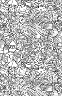 Страна потеряшек. Раскраска на поиск предметов — фото, картинка — 5