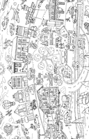 Страна потеряшек. Раскраска на поиск предметов — фото, картинка — 7