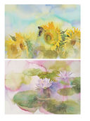 Акварельные цветы от Ай Накамуры. 5 простых шагов — фото, картинка — 1