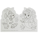 Милые русалочки. Раскраска — фото, картинка — 2