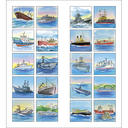 Корабли. Раскраска с наклейками. Для мальчиков — фото, картинка — 1