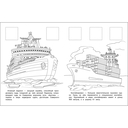 Корабли. Раскраска с наклейками. Для мальчиков — фото, картинка — 2