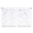 Учимся рисовать по клеткам, пунктиру и точкам. Дикие животные — фото, картинка — 1