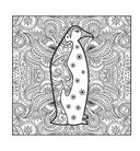 Пингвины. Рисунки для медитаций — фото, картинка — 4