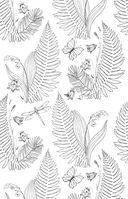 Зачарованный сад. Мини-раскраска-антистресс для творчества и вдохновения — фото, картинка — 19