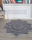 Современное ажурное вязание. Рельефные ковры — фото, картинка — 18