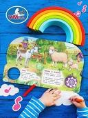 Домашние животные. Музыкальная книжка (1 кнопка + 10 песен) — фото, картинка — 6